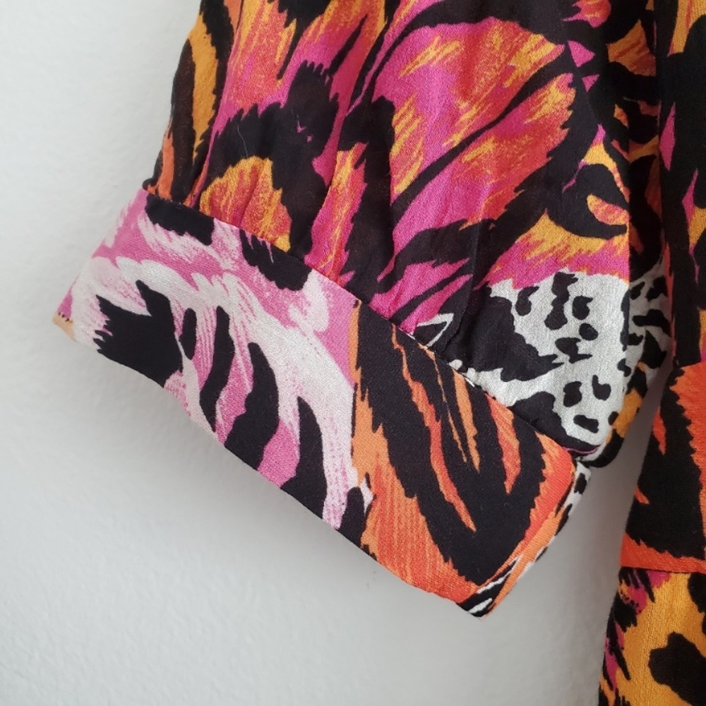 & Other Stories Feather Print Maxi Dress - Picture 6 of 10